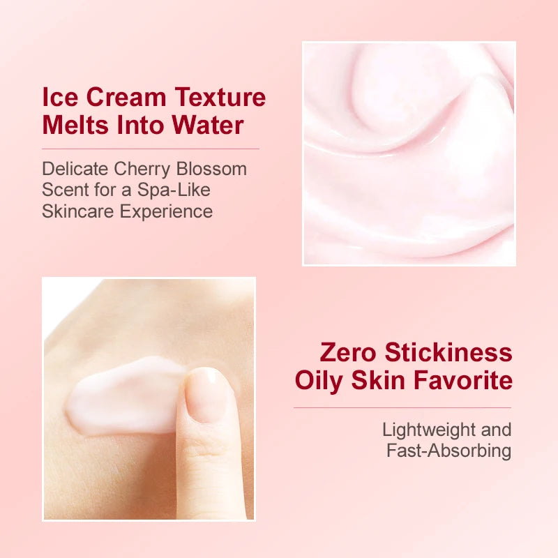 Retinol Anti-Wrinkle Face Set – Serum & Sakura Cream for Fine Lines Hydration & Anti-Aging