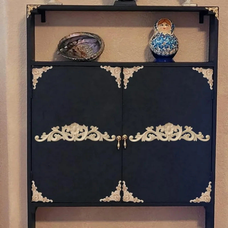 Decorative Wooden Appliques & Onlays for Furniture, Walls & Doors – DIY Wood Corner Frames