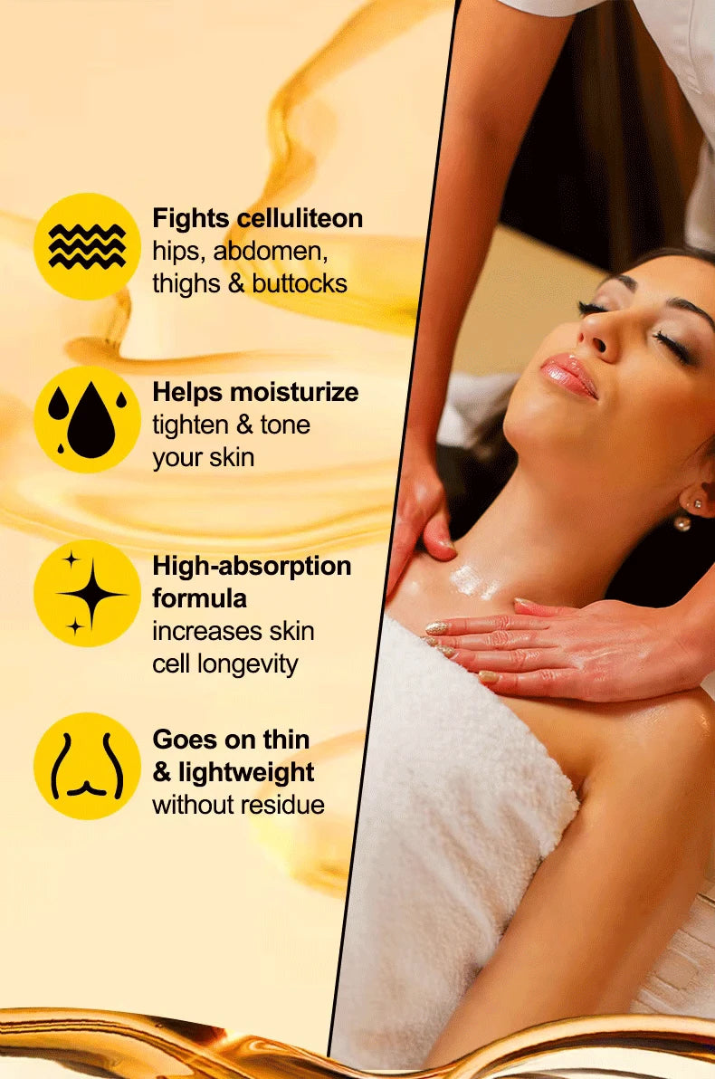 100/150/240ml Massage Essential Oil Open Back SPA Nourishing Deeply Nourishing Improves Dryness Moisturizing Body Essential Oil