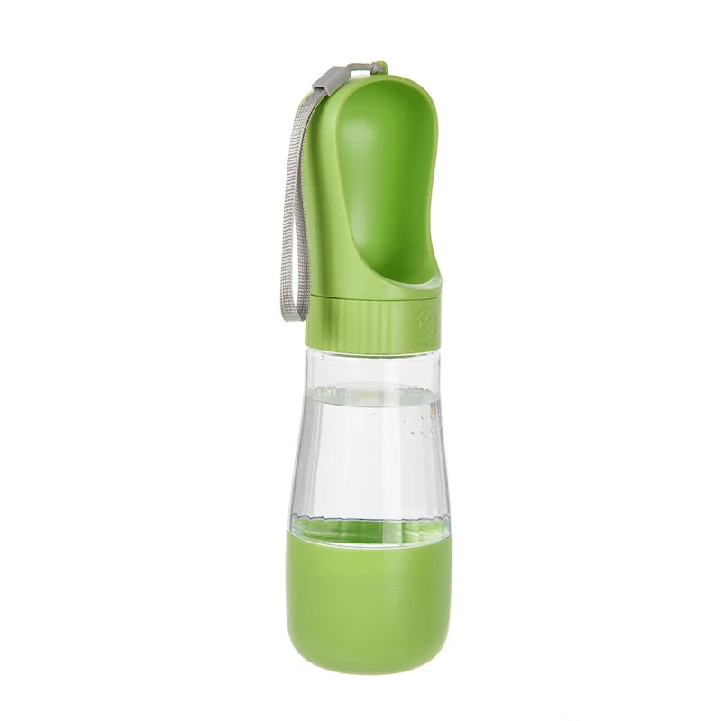 Portable 2-in-1 Dog Water Bottle with Food Container – Travel Pet Water Dispenser for Dogs & Cats