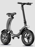 Folding electric bicycle, small, ultra-light and portable, transportation lithium batteries help drive battery cars