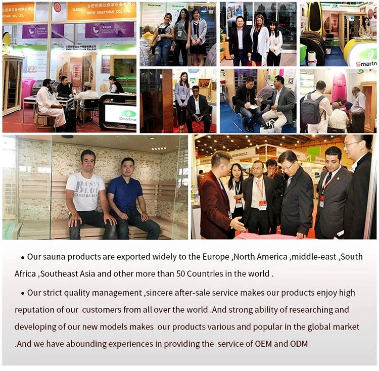 Fas Sauna Solid Wood Garden Panoramic Barrel Outdoor Sauna with Wood Stove