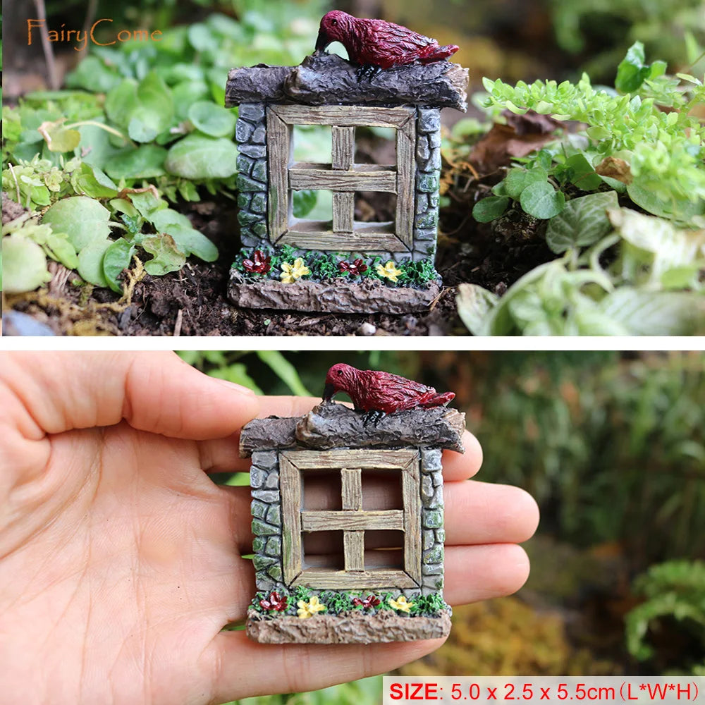 Mini Fairy Garden Figurines – Resin Fairy Statue Garden Decor