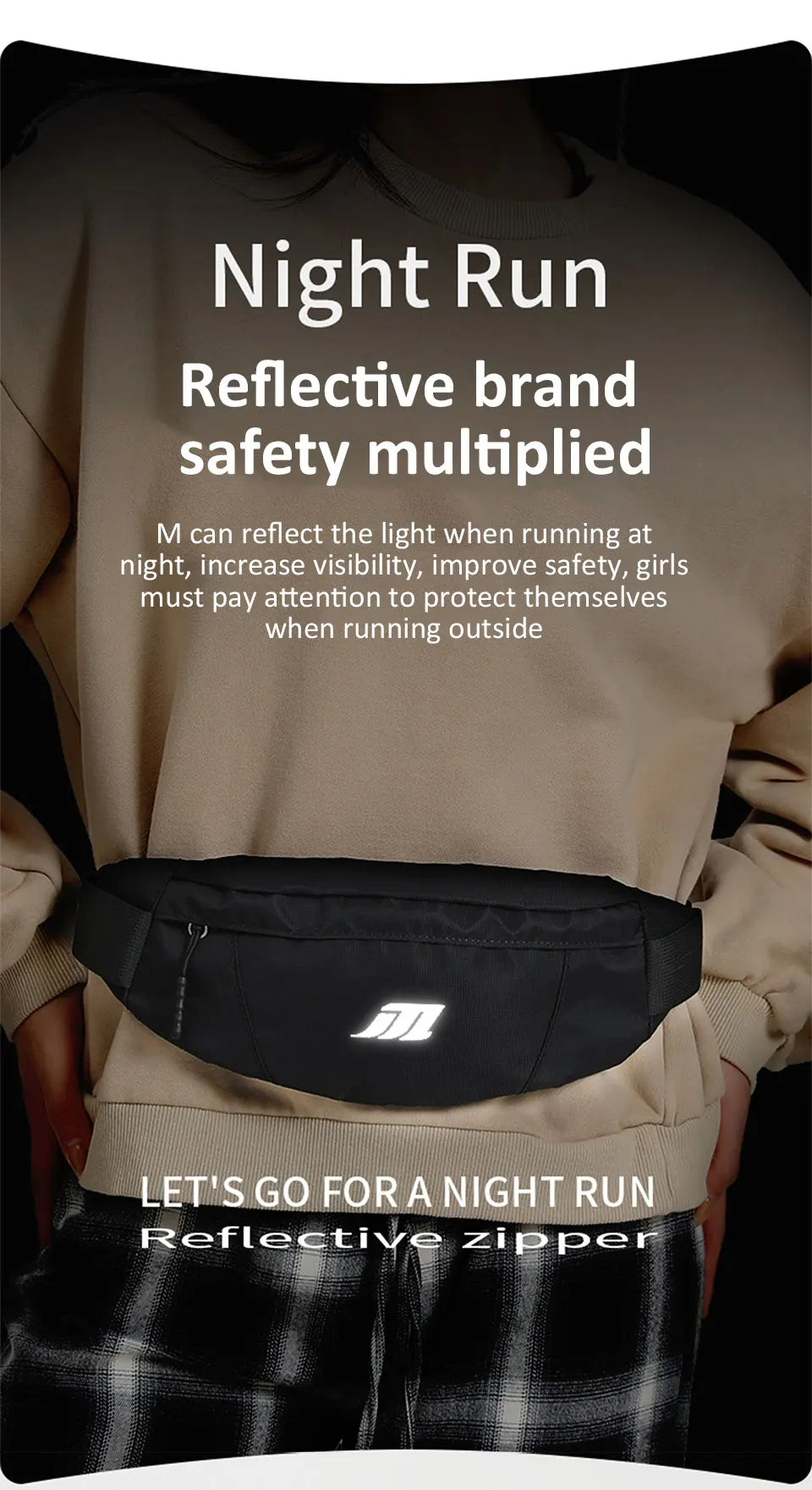 Professional Outdoor Running Waist Bag Sports Belt Pouch Mobile Phone Case Men Women Hidden Pouch Gym Sports Bags Running Pack