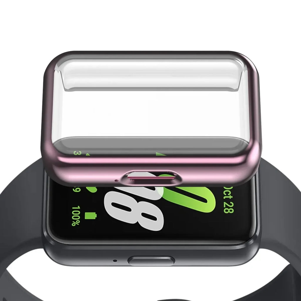 Samsung Galaxy Fit 3 Strap & Case – Silicone Band Cover Kit