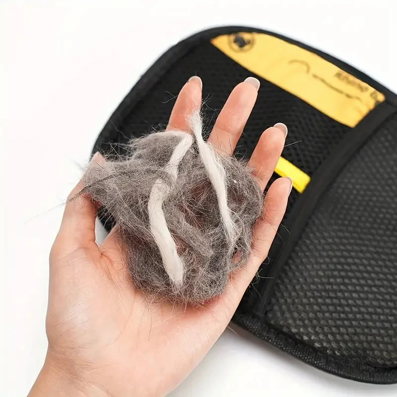 -Pack Reusable Lint Remover Brushes & Static Glove – Pet Hair Removal for Furniture & Clothing