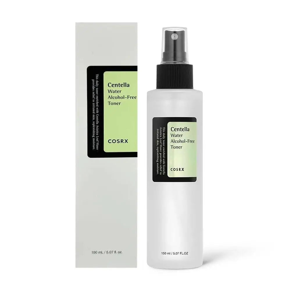 Centella Asiatica Skin Care Set – Brightening Serum Calming Toner & Moisturising Sunscreen