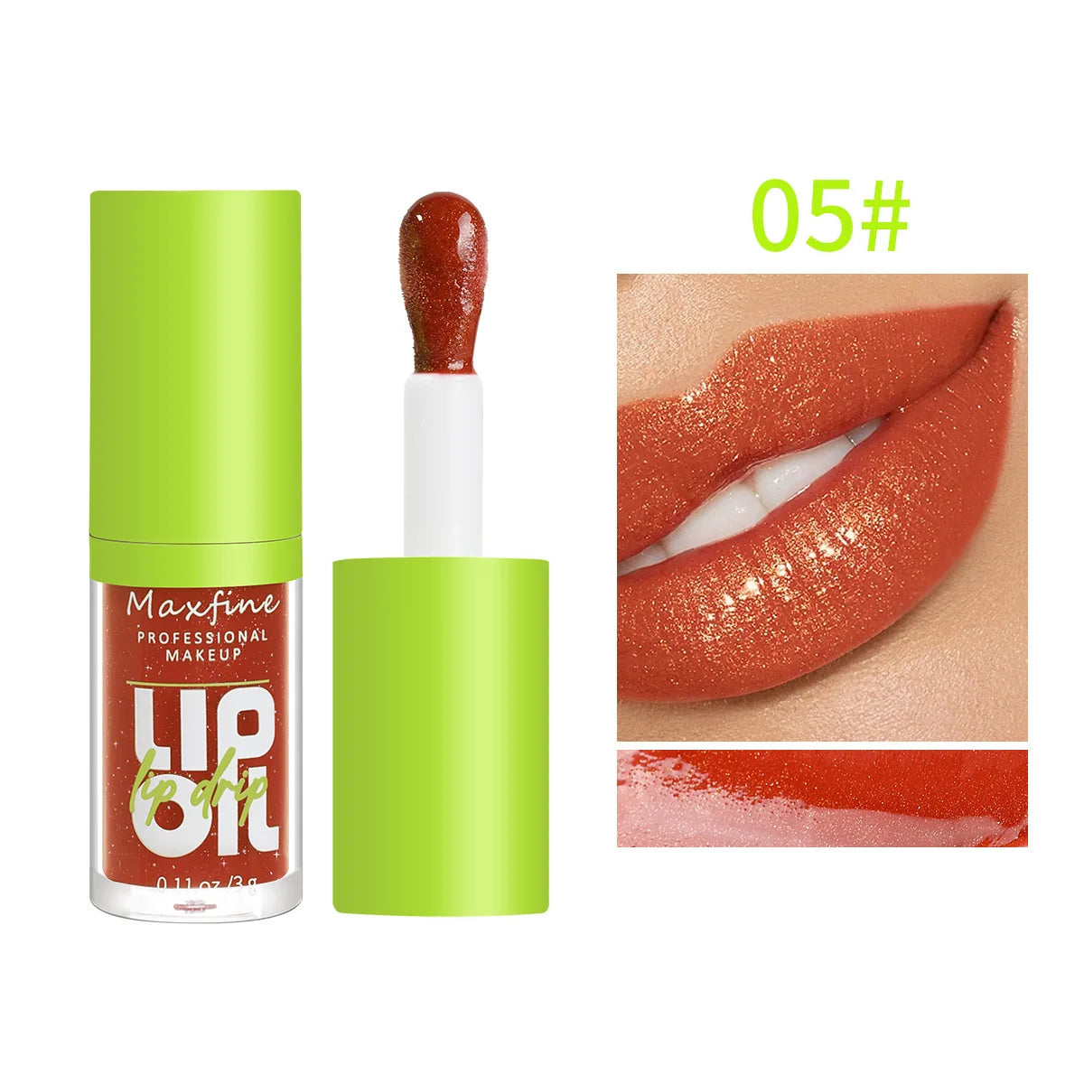 Waterproof Lip Gloss – Hydrating, High Shine, All-Day Wear
