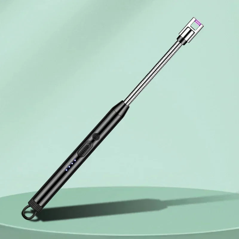 360° Electric Arc Lighter – USB Windproof Flameless BBQ Lighter