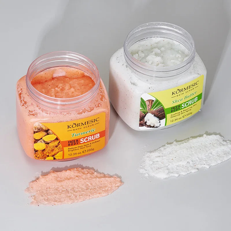 Turmeric Face & Body Scrub Cream – Moisturising, Deep Cleansing & Gentle Exfoliation