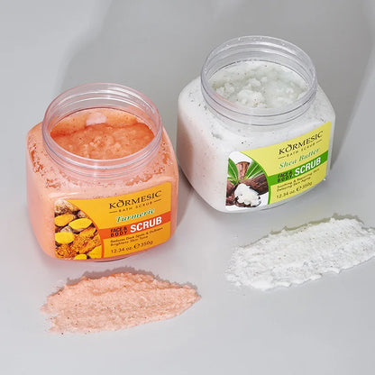 Turmeric Face & Body Scrub Cream – Moisturising, Deep Cleansing & Gentle Exfoliation
