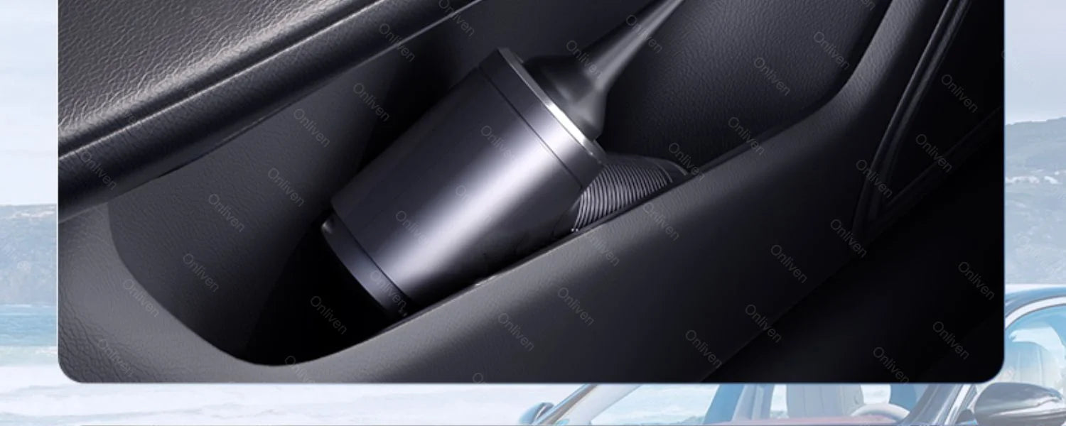 Cordless Car & Home Vacuum Cleaner – 98,000Pa High Suction, USB Rechargeable