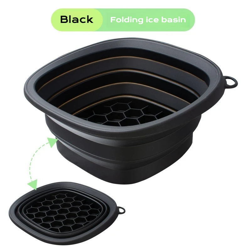 Silicone Facial Ice Bath Tray – Portable Cryo Skin Therapy Bowl