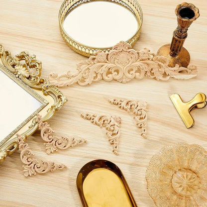 Decorative Wooden Appliques & Onlays for Furniture, Walls & Doors – DIY Wood Corner Frames