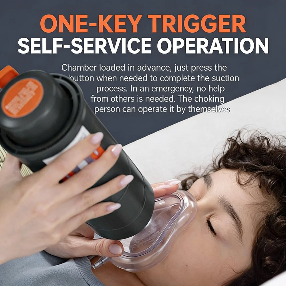 Anti Choking Rescue Device – Emergency First Aid Sucker Tool