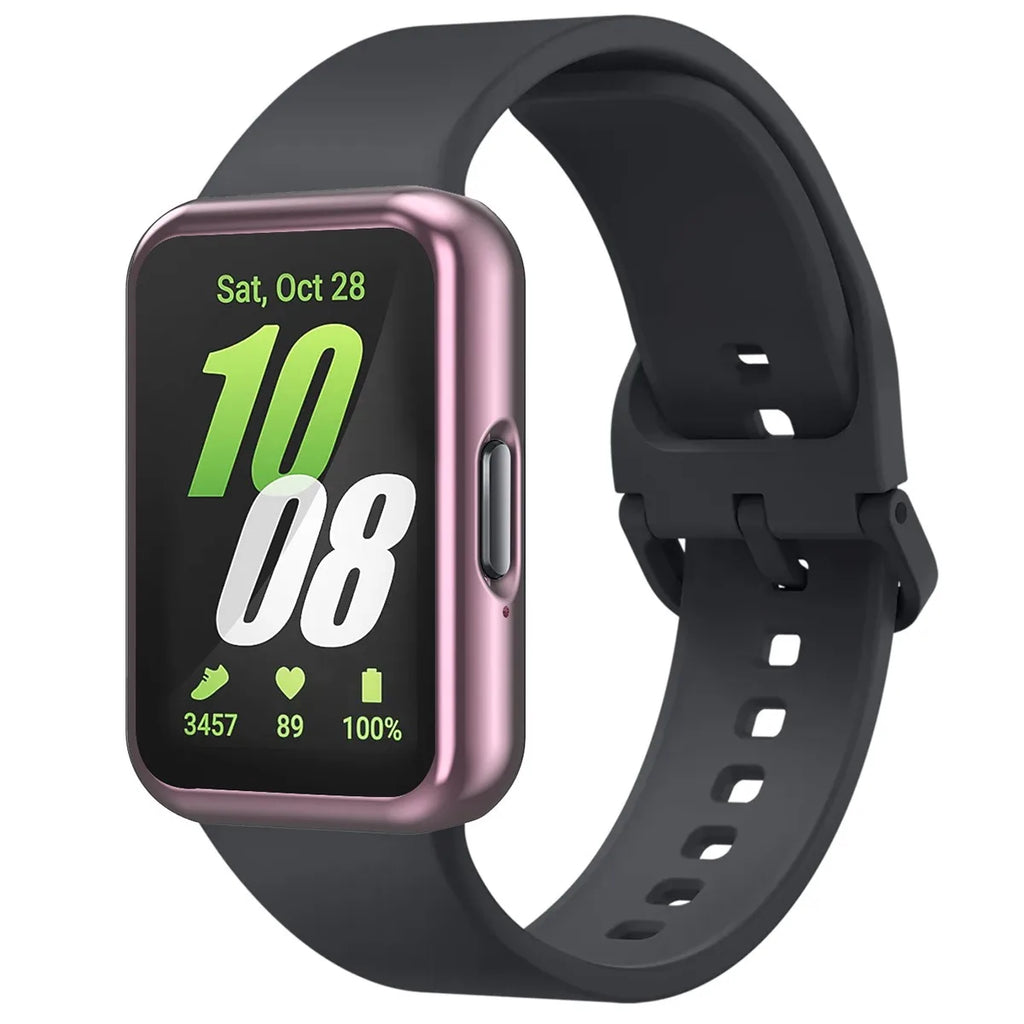 Samsung Galaxy Fit 3 Strap & Case – Silicone Band Cover Kit