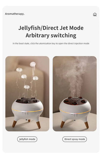 Jellyfish Effect Air Humidifier & Oil Diffuser – 250ml