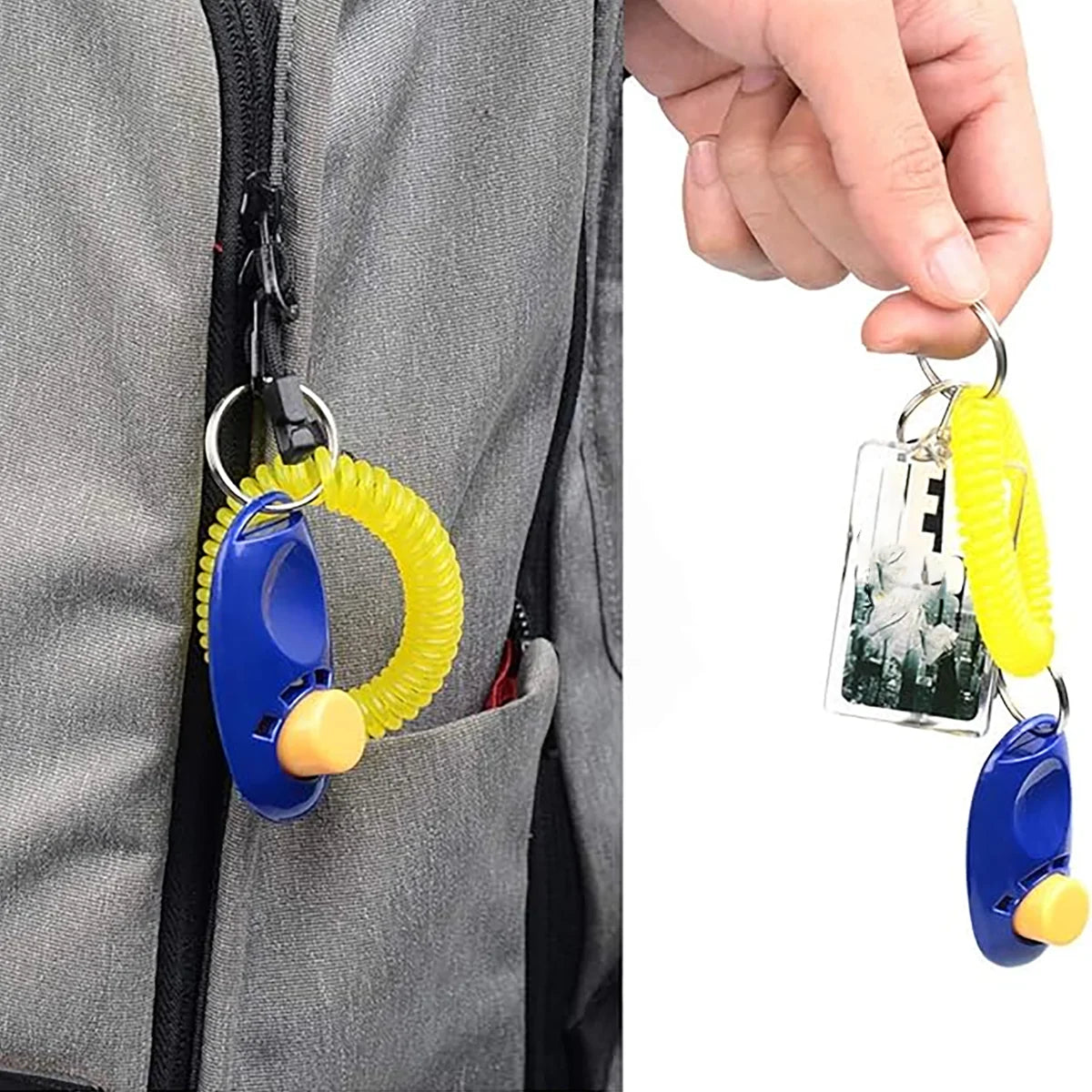 Dog Training Clicker – Pet Training Tool with Wrist Strap