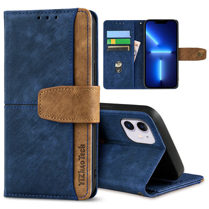 Premium Wallet Flip Case for iPhone – 3 Card Slots, Magnetic Closure & Full Protection