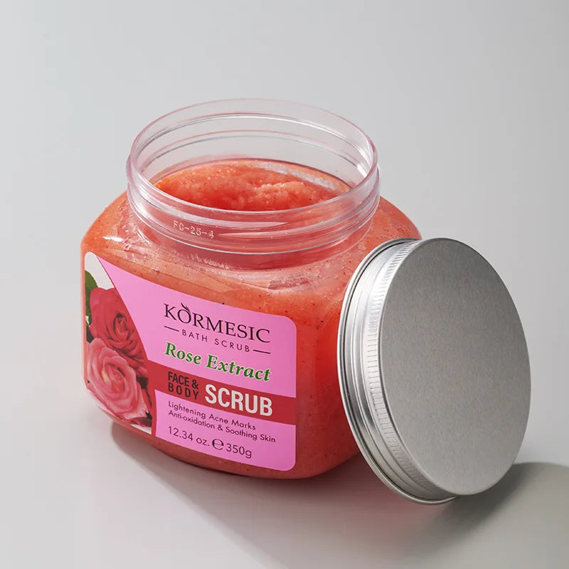 Turmeric Face & Body Scrub Cream – Moisturising, Deep Cleansing & Gentle Exfoliation