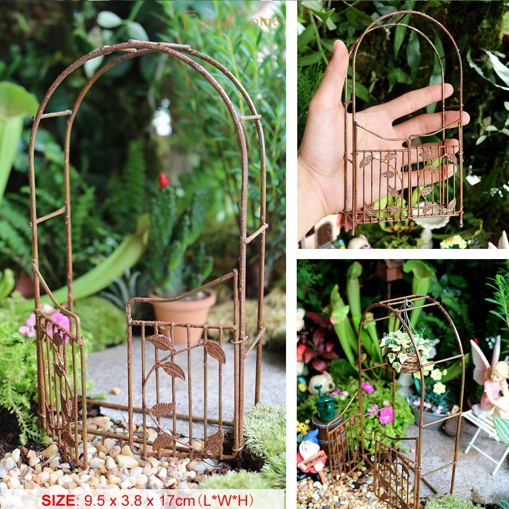 Mini Fairy Garden Figurines – Resin Fairy Statue Garden Decor