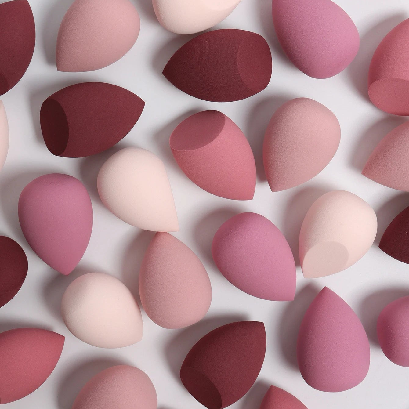 25-Pack Makeup Sponges for Foundation Cream & Powder – Multi-Colour Beauty Blenders