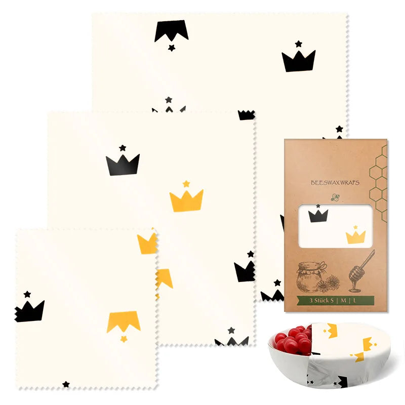 Beeswax Food Wrap – Reusable Cotton Preservation Cloth