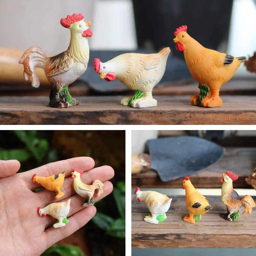 Mini Fairy Garden Figurines – Resin Fairy Statue Garden Decor