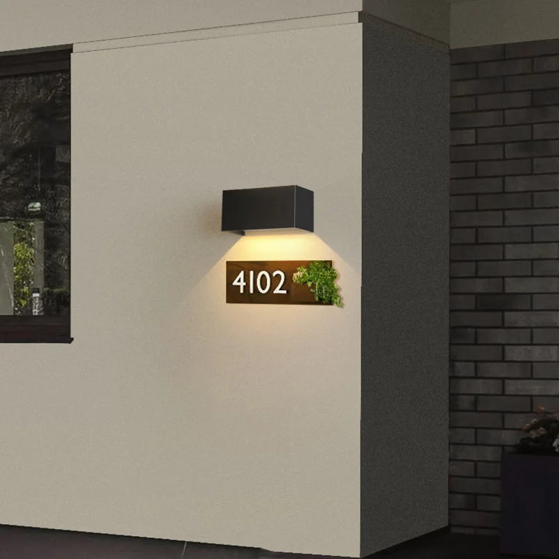 Nordic LED Wall Light – Waterproof Indoor Outdoor Wall Lamp