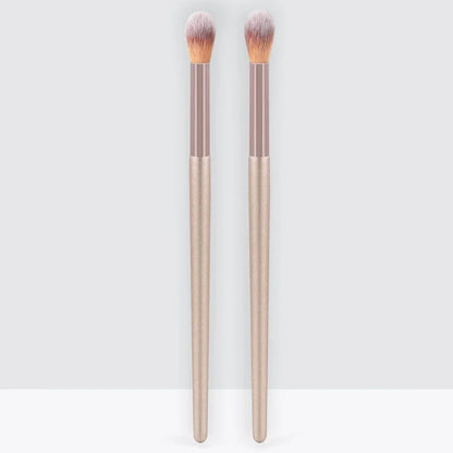 2-Piece Nose & Highlight Makeup Brush Set – Soft Blending Brushes for Face