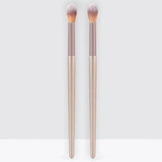 2-Piece Nose & Highlight Makeup Brush Set – Soft Blending Brushes for Face