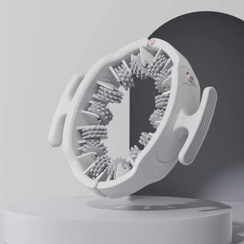 Ring Leg Massager Massage Roller Detachable Handles for Full Body Neck Shoulder Abdominal Muscle Slimming Relaxation