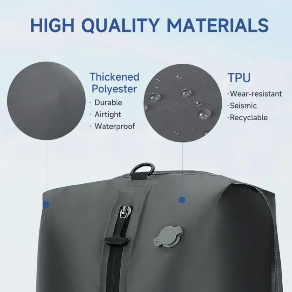 Travel Vacuum Storage Bags – Reusable Compression Bags with Pump