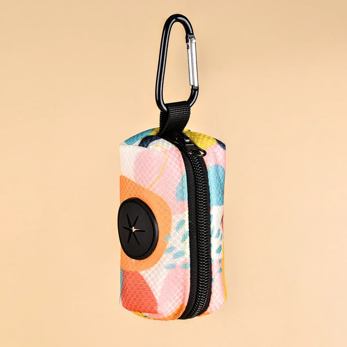 Cute Designer Dog Poop Bag Holder Dispenser Clip-On Waste Bag Holder for Any Dog Leash