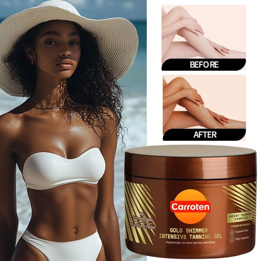 Intensive Tanning Gel – Natural Bronze & Moisturising with Sun Protection 150ml