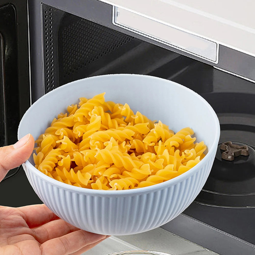 4PCS Wheat Straw Tableware Set – Portable Bowl Cup Plate for Picnic