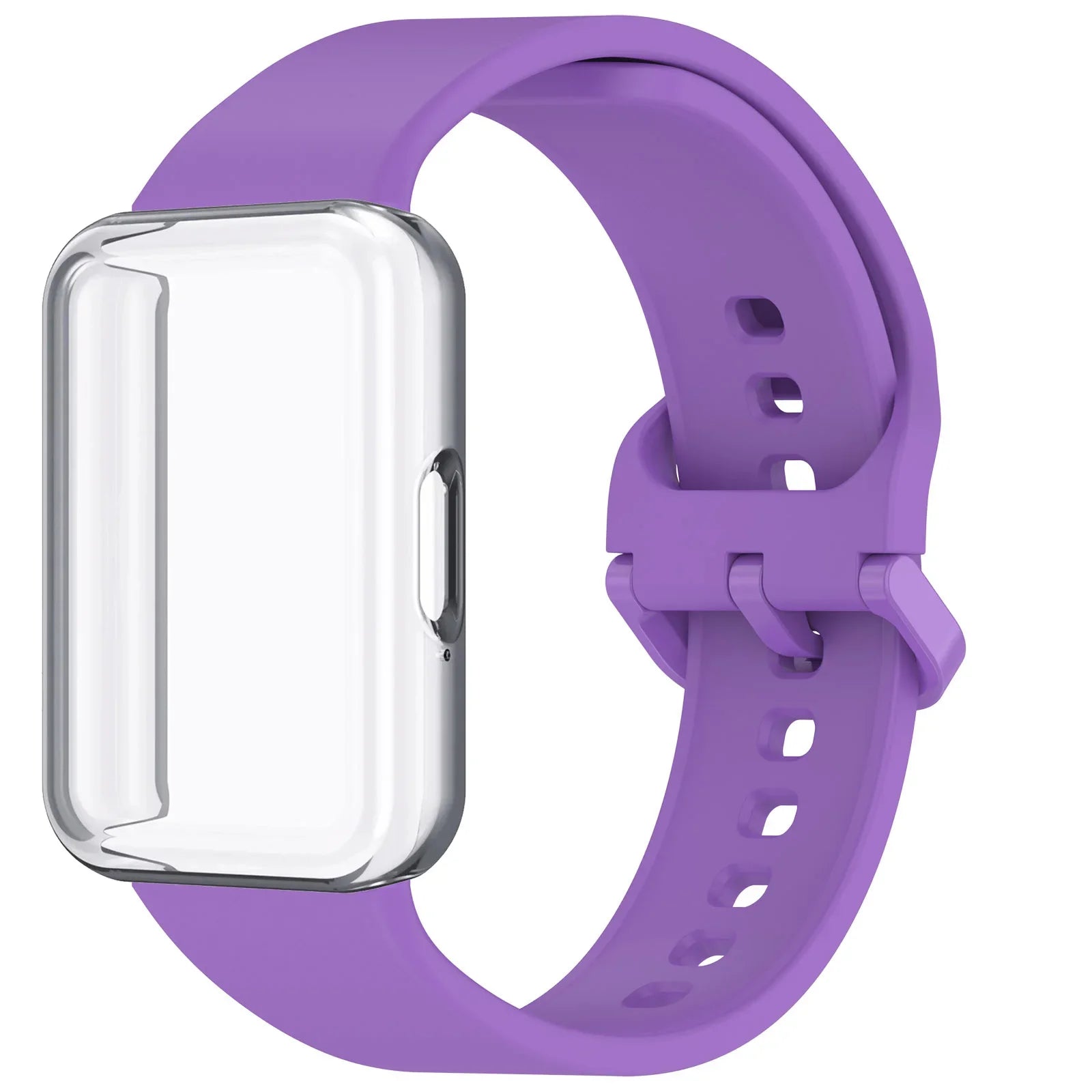 Samsung Galaxy Fit 3 Strap & Case – Silicone Band Cover Kit