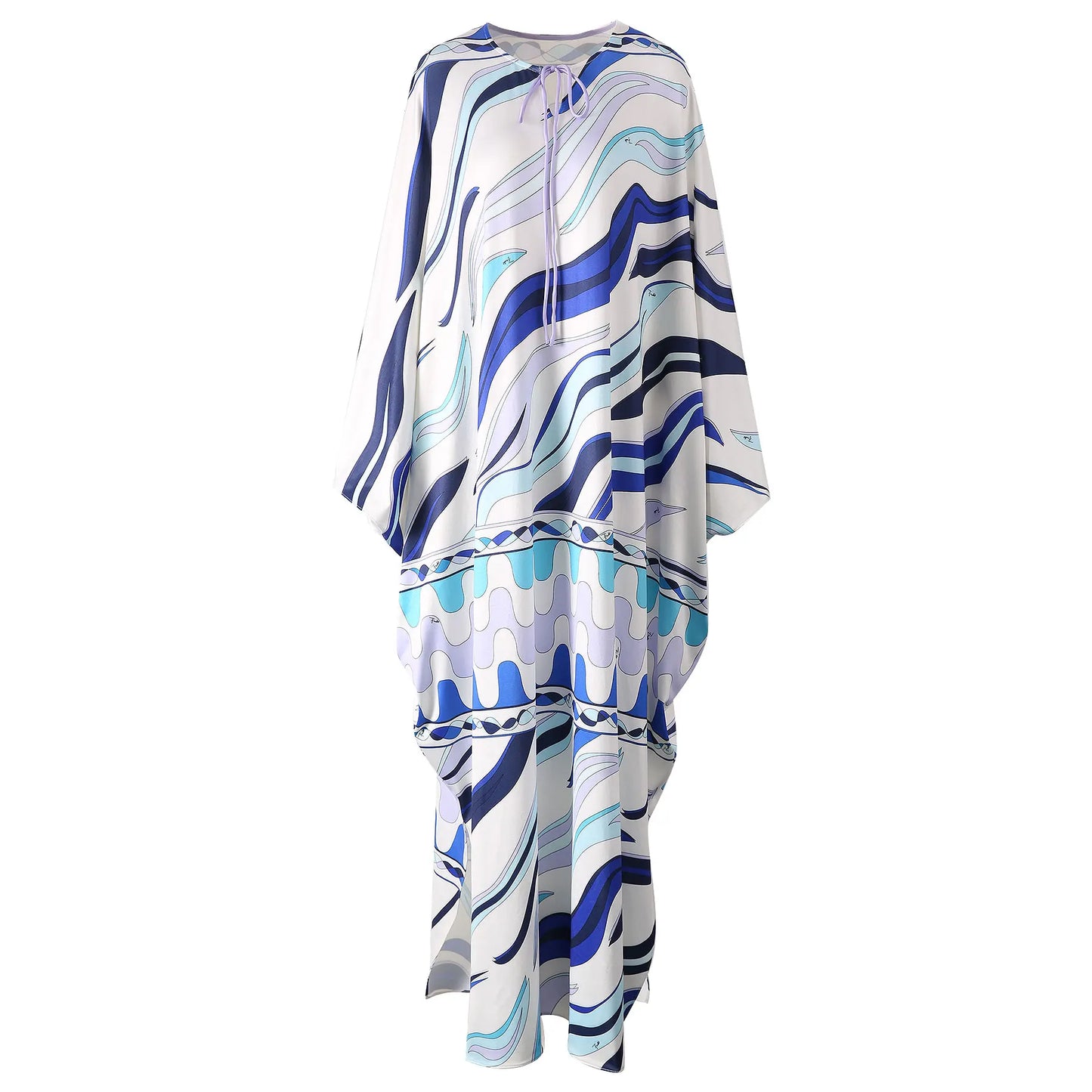 Elegant Women's Printed Maxi Dress – Casual Comfortable & Breathable Summer Wear