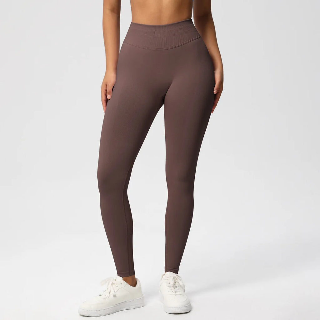 Seamless Fitness Pants Women's High Waist Yoga Leggings  High Stretchy Butt Lifting Breathable Sports Tights Women Gym Leggings