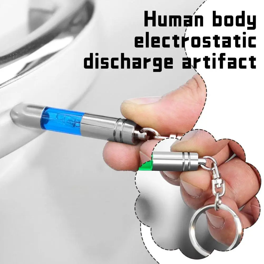Portable Anti-Static Keychain Human Body Static Electricity Remover
