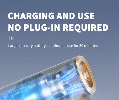 Cordless Car & Home Vacuum Cleaner – 98,000Pa High Suction, USB Rechargeable