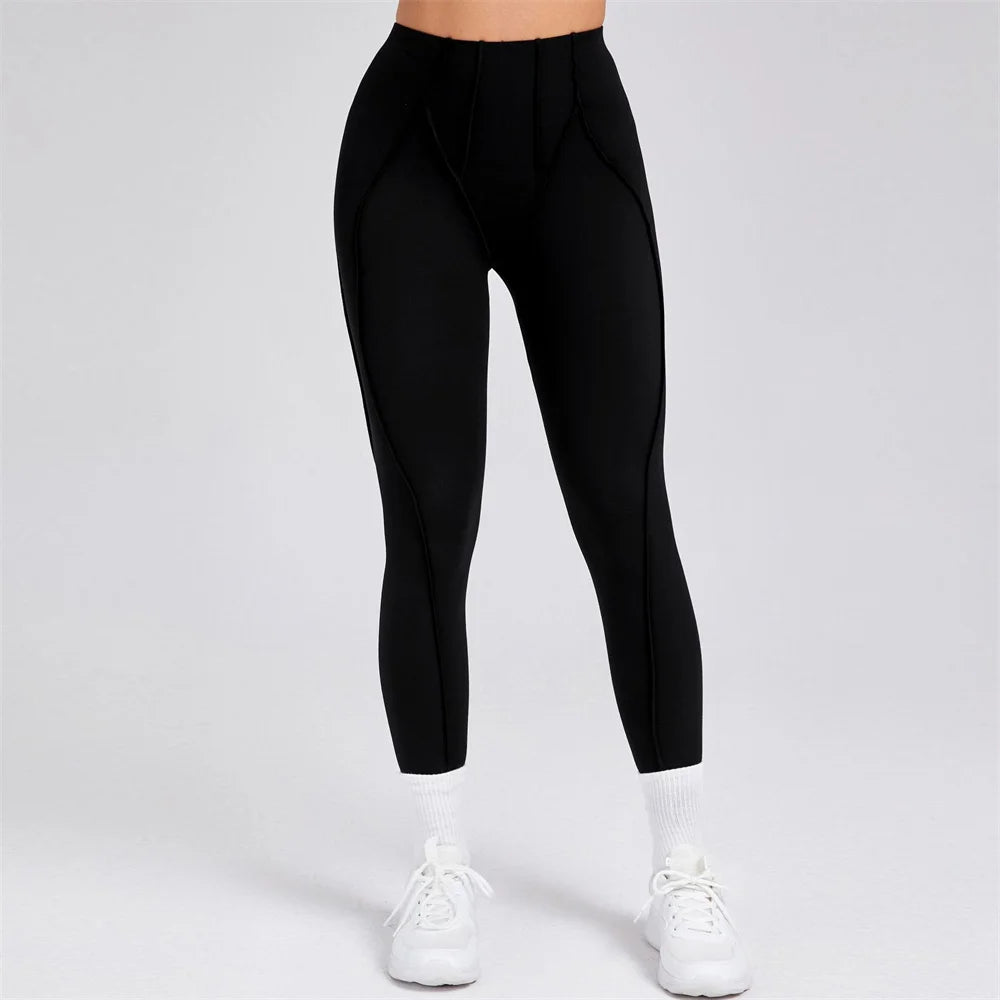 High Waist Flared Yoga Leggings for Women – Squat Proof Gym, Running & Workout Pants