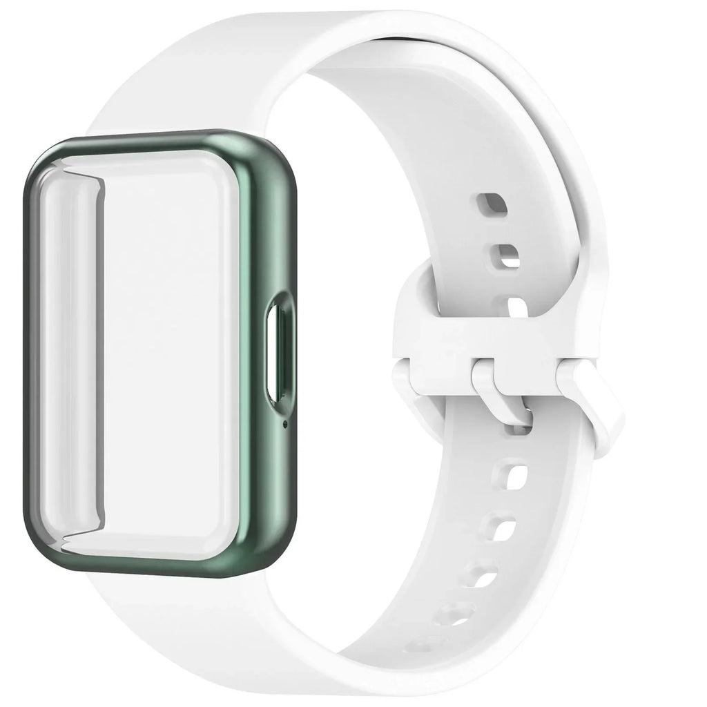 Samsung Galaxy Fit 3 Strap & Case – Silicone Band Cover Kit
