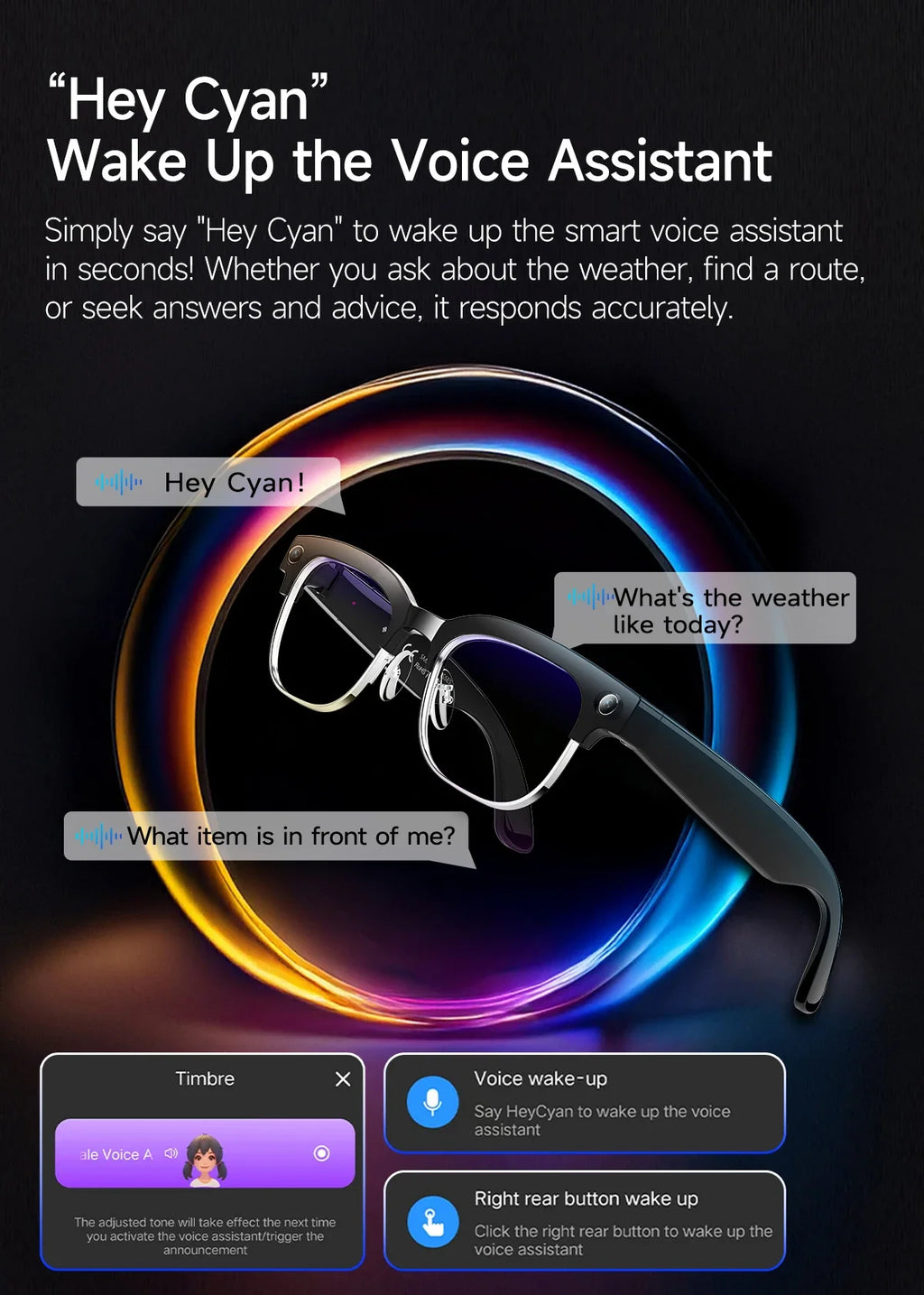 2026New AI Smart Glasses 8 Million HD Pixels Camera Photo Video Recording WIFI Transmission Sunglasses Call Music Play Men Women