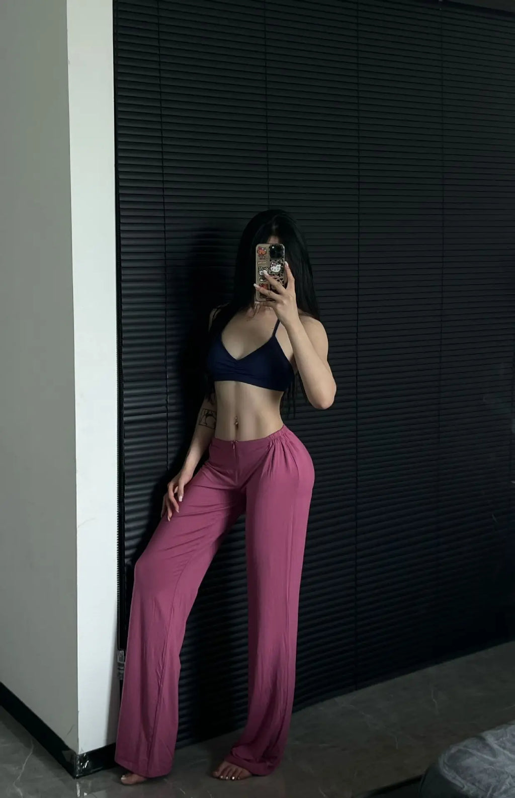 High-Waist Zipper Yoga Pants for Women