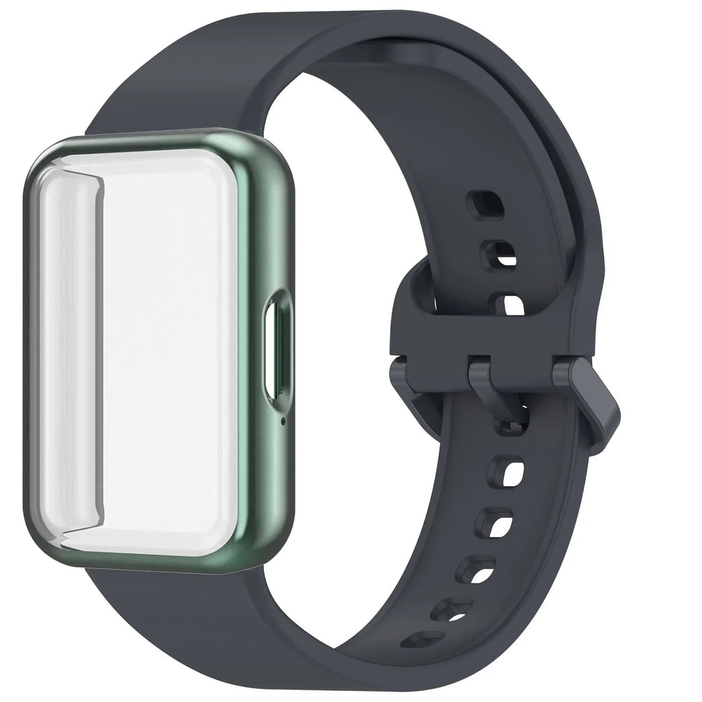 Samsung Galaxy Fit 3 Strap & Case – Silicone Band Cover Kit