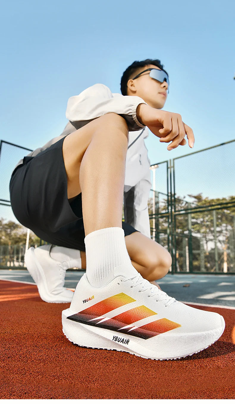Spring Sport oes Waterproof Leather Surface Lightweight Comfortable for Junior High School Boys Soft Bot Anti-Slip Racing