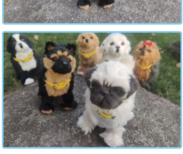 Interactive Walking Plush Dog Toy for Kids (Ages 1+)