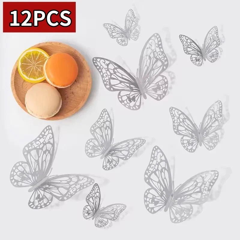 3D Butterfly Wall Stickers – DIY Decorative Butterflies for Home Decor