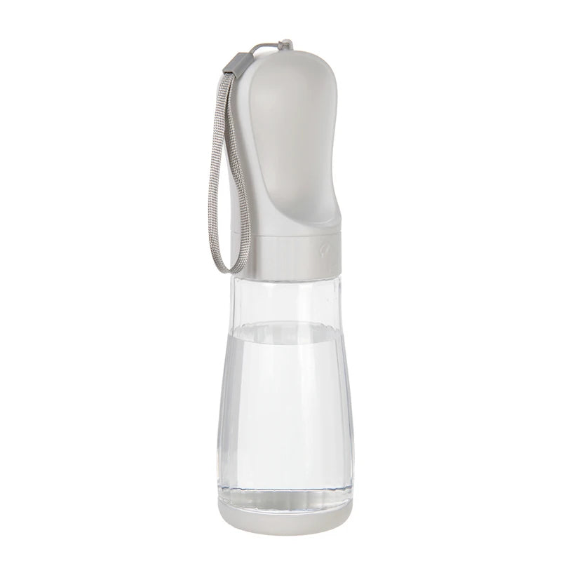 Portable 2-in-1 Dog Water Bottle with Food Container – Travel Pet Water Dispenser for Dogs & Cats